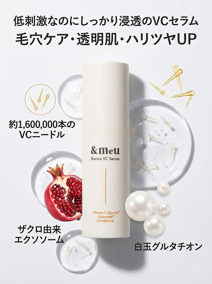 Derma VC serum 成分紹介